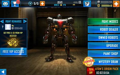 download real steel world robot boxing modded apk|world robot boxing hack apk.